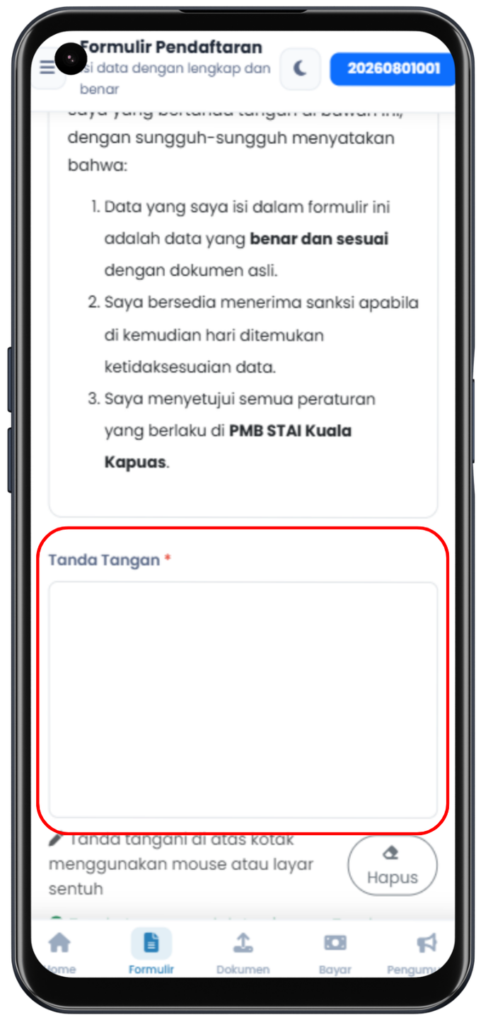 Tutorial Formulir Langkah 11
