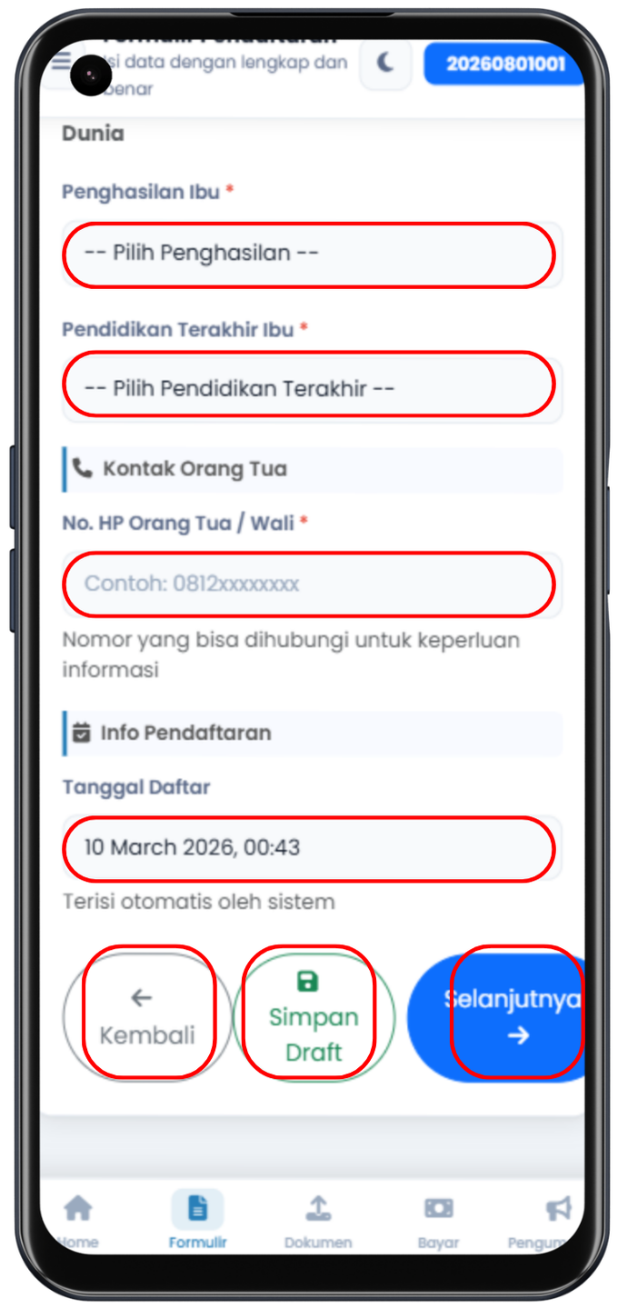 Tutorial Formulir Langkah 9